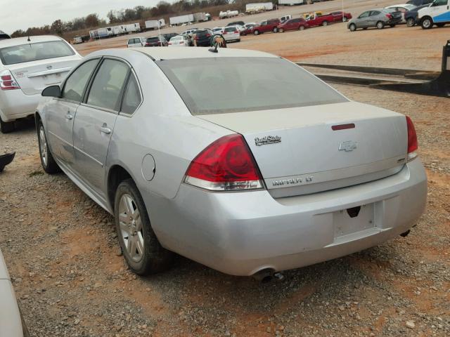 2G1WB5E38E1117043 - 2014 CHEVROLET IMPALA LIM SILVER photo 3