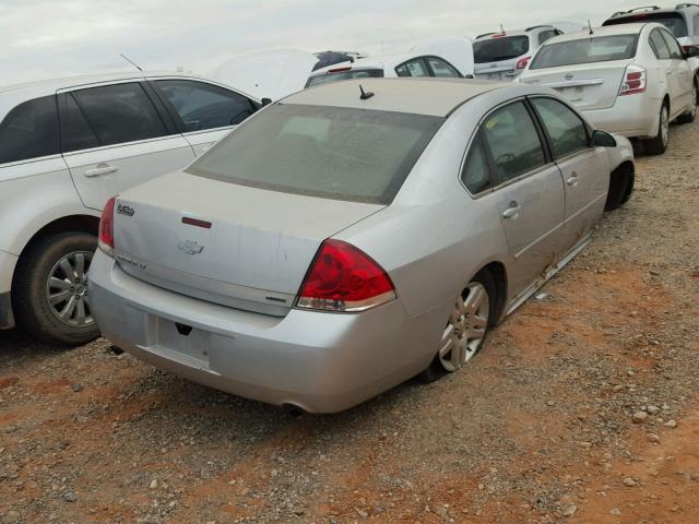 2G1WB5E38E1117043 - 2014 CHEVROLET IMPALA LIM SILVER photo 4