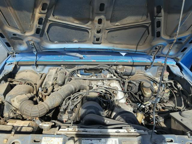 1FTCR14A5NPA62035 - 1992 FORD RANGER SUP BLUE photo 7