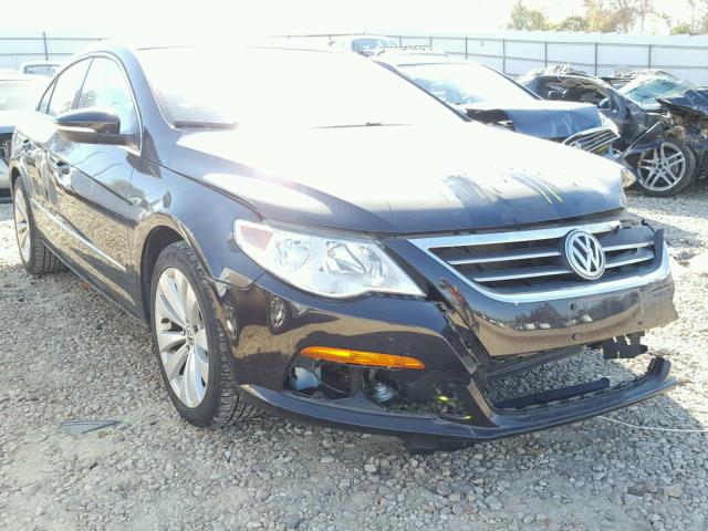 WVWMN7AN1CE507521 - 2012 VOLKSWAGEN CC SPORT BLACK photo 1