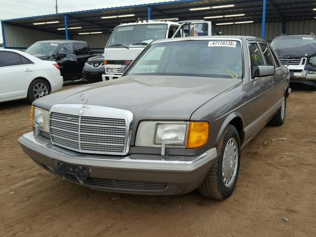 WDBCA35D5GA274045 - 1986 MERCEDES-BENZ 420 SEL GRAY photo 2