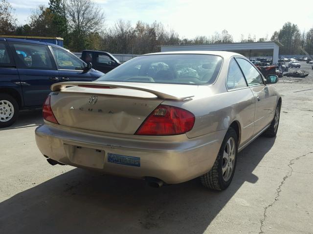 19UYA42472A000227 - 2002 ACURA 3.2CL BEIGE photo 4