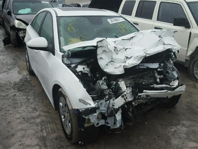 1G1PC5SB6F7203405 - 2015 CHEVROLET CRUZE LT WHITE photo 1