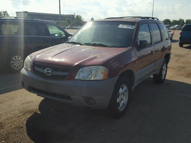 4F2YZ92B04KM22081 - 2004 MAZDA TRIBUTE DX 红色 照片 2