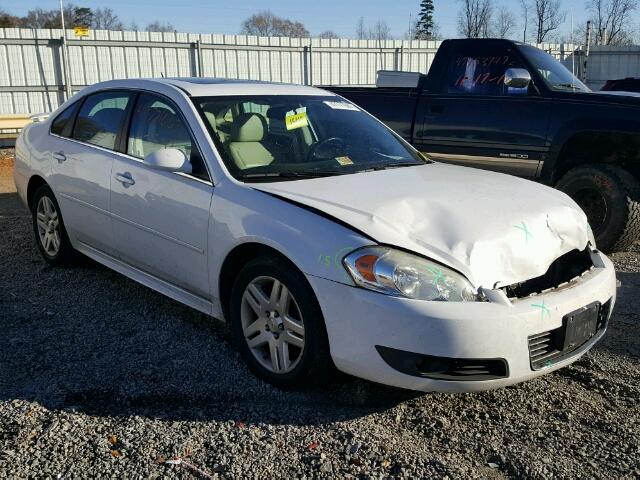 2G1WG5EK2B1259909 - 2011 CHEVROLET IMPALA LT WHITE photo 1