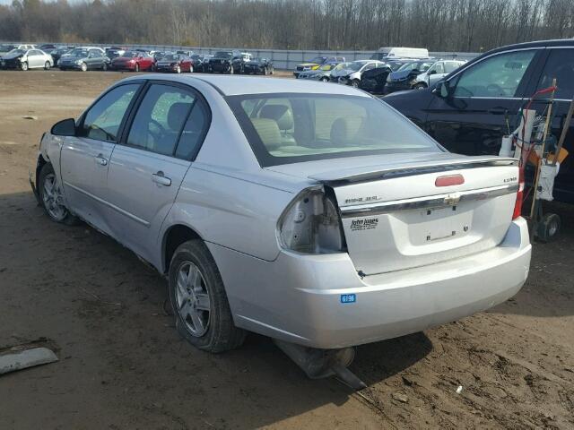 1G1ZT52825F311330 - 2005 CHEVROLET MALIBU LS SILVER photo 3