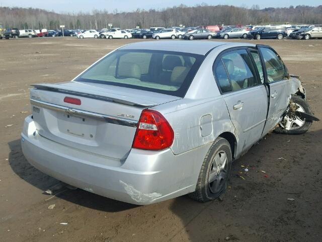 1G1ZT52825F311330 - 2005 CHEVROLET MALIBU LS SILVER photo 4