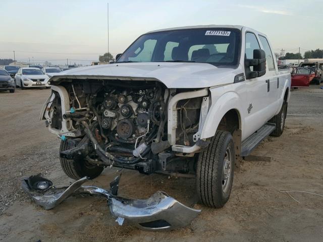 1FT7W2BT0GEA99321 - 2016 FORD F250 SUPER WHITE photo 2