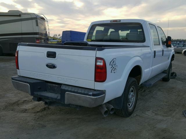 1FT7W2BT0GEA99321 - 2016 FORD F250 SUPER WHITE photo 4