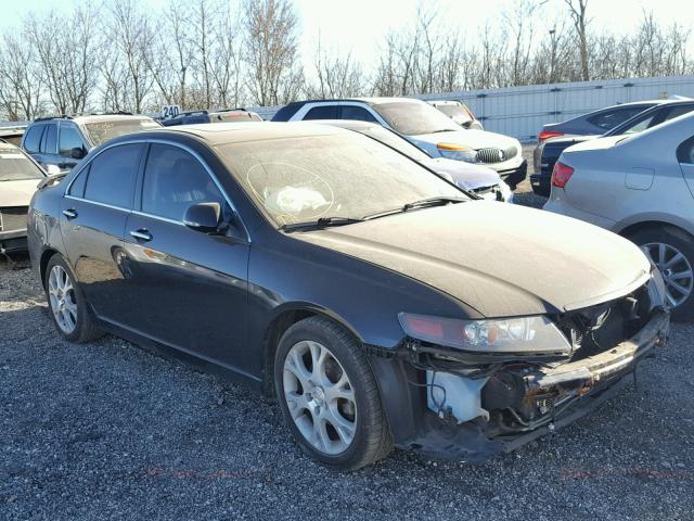 JH4CL96914C028777 - 2004 ACURA TSX BLACK photo 1