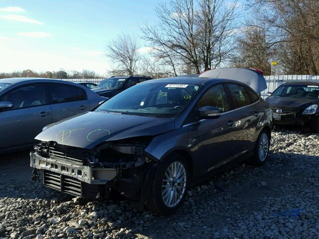 1FAHP3H23CL158654 - 2012 FORD FOCUS SEL GRAY photo 2