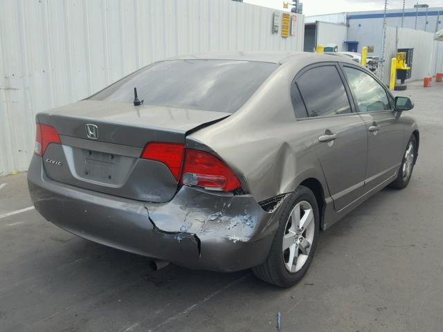 2HGFA16978H311095 - 2008 HONDA CIVIC EXL 灰色 照片 4