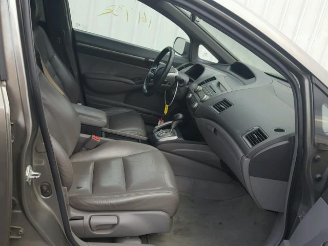 2HGFA16978H311095 - 2008 HONDA CIVIC EXL 灰色 照片 5