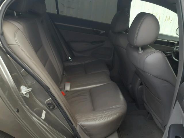 2HGFA16978H311095 - 2008 HONDA CIVIC EXL 灰色 照片 6