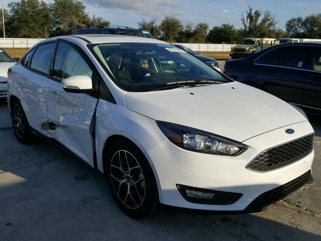 1FADP3H26HL322744 - 2017 FORD FOCUS SEL WHITE photo 1