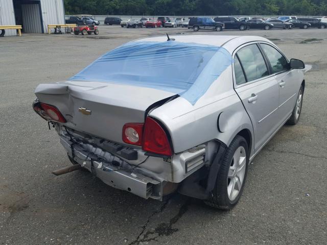 1G1ZB5E12BF210754 - 2011 CHEVROLET MALIBU LS 银色 照片 4