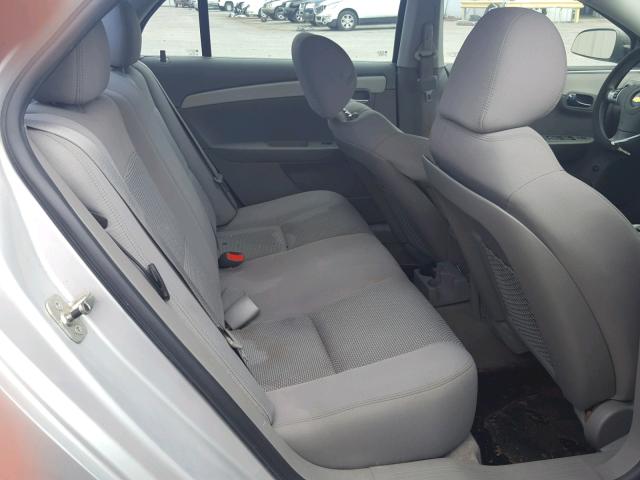1G1ZB5E12BF210754 - 2011 CHEVROLET MALIBU LS 银色 照片 6