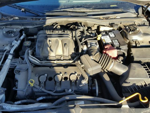 3FAHP0HG2BR139524 - 2011 FORD FUSION SE CHARCOAL photo 7