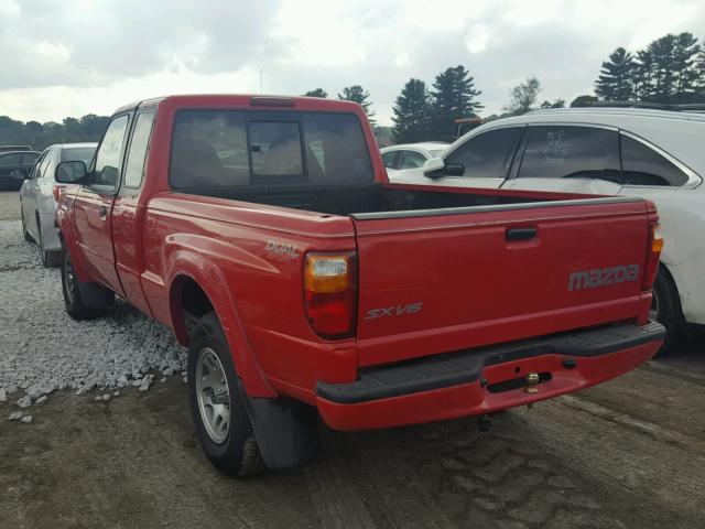 4F4YR16V31TM24510 - 2001 MAZDA B3000 CAB RED photo 3