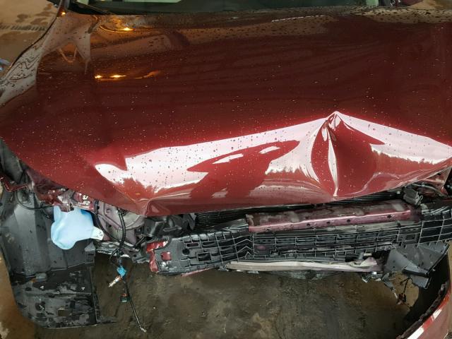 1HGCR2F3XGA002408 - 2016 HONDA ACCORD LX BURGUNDY photo 7