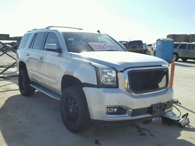 1GKS1CKJ5FR163202 - 2015 GMC YUKON DENA SILVER photo 1