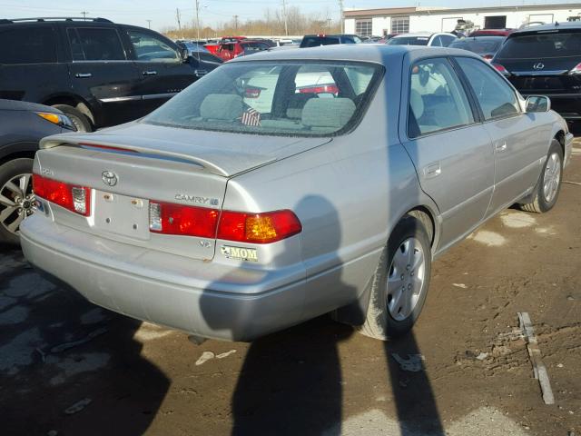 4T1BF22K41U971266 - 2001 TOYOTA CAMRY LE SILVER photo 4