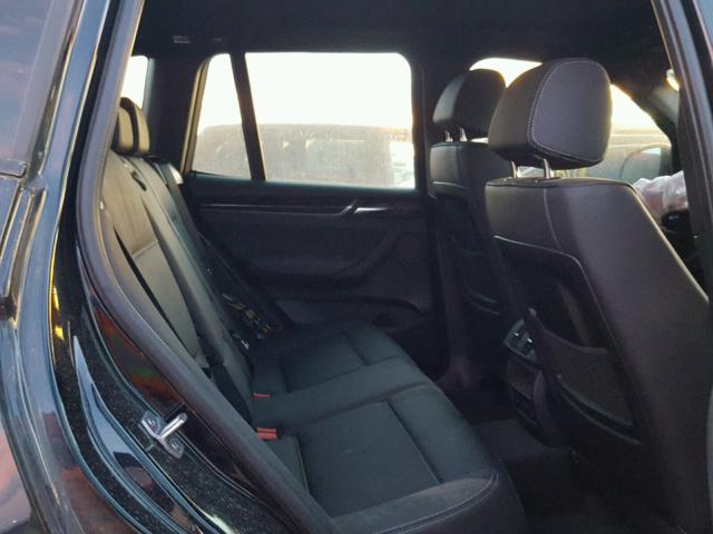 5UXWX7C50G0K36470 - 2016 BMW X3 XDRIVE3 BLACK photo 6