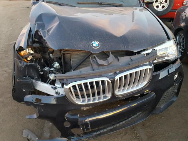 5UXWX7C50G0K36470 - 2016 BMW X3 XDRIVE3 BLACK photo 7