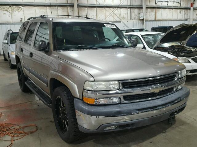 1GNEK13V62R316263 - 2002 CHEVROLET TAHOE K150 GRAY photo 1