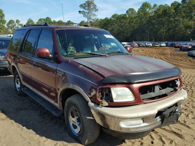 1FMEU17L6VLC31454 - 1997 FORD EXPEDITION RED photo 1