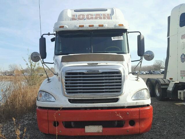 1FUJF0CV17LW76324 - 2007 FREIGHTLINER COLUMBIA 1 WHITE photo 9