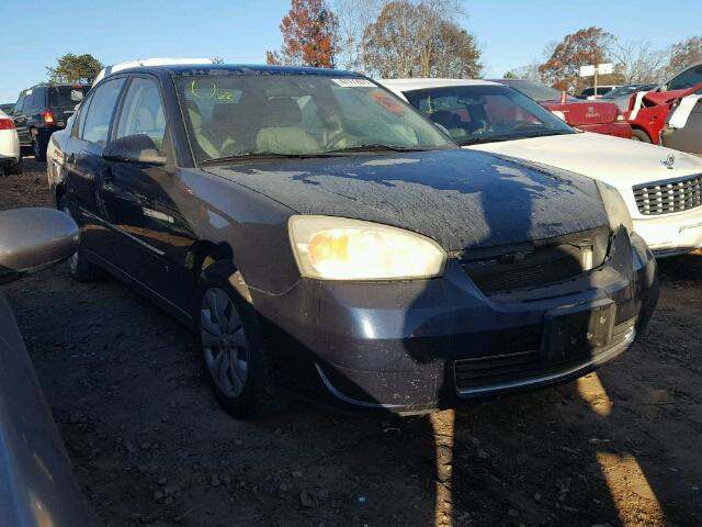 1G1ZT51826F117531 - 2006 CHEVROLET MALIBU LT BLACK photo 1