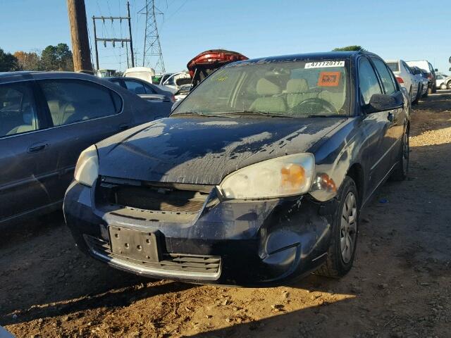 1G1ZT51826F117531 - 2006 CHEVROLET MALIBU LT BLACK photo 2