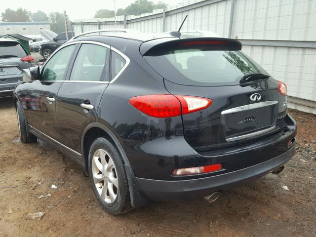 JN1AJ0HR7AM755972 - 2010 INFINITI EX35 BASE BLACK photo 3