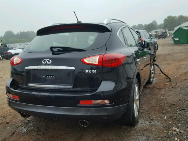 JN1AJ0HR7AM755972 - 2010 INFINITI EX35 BASE BLACK photo 4