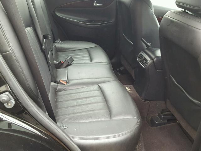 JN1AJ0HR7AM755972 - 2010 INFINITI EX35 BASE BLACK photo 6