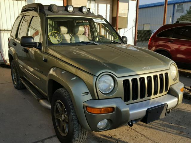 1J4GL38K33W506169 - 2003 JEEP LIBERTY RE GREEN photo 1