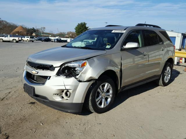 2GNFLBE39E6282550 - 2014 CHEVROLET EQUINOX LT GOLD photo 2