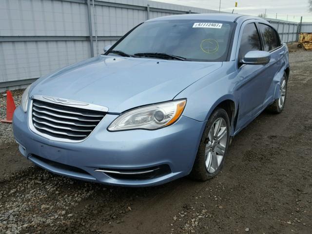 1C3CCBBG8CN197389 - 2012 CHRYSLER 200 TOURIN BLUE photo 2