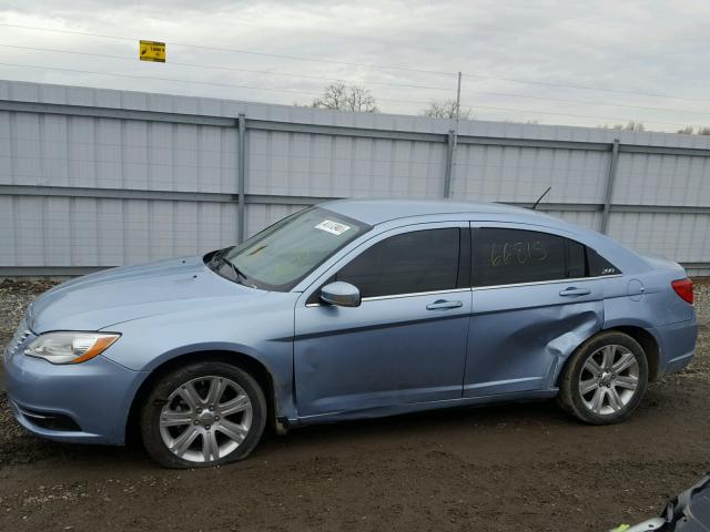 1C3CCBBG8CN197389 - 2012 CHRYSLER 200 TOURIN BLUE photo 9