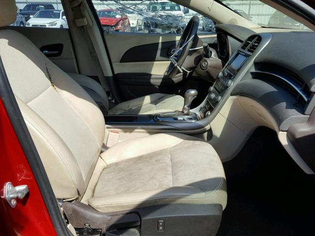 1G11D5RR3DF107725 - 2013 CHEVROLET MALIBU 1LT წითელი ფოტო 5