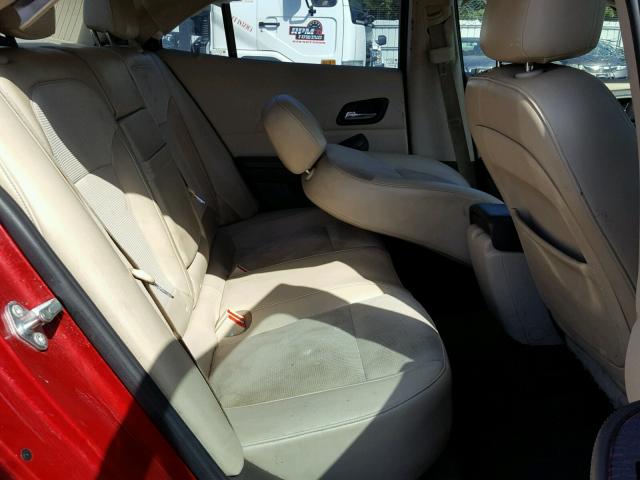 1G11D5RR3DF107725 - 2013 CHEVROLET MALIBU 1LT წითელი ფოტო 6