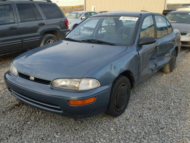 1Y1SK5368PZ071125 - 1993 GEO PRIZM BASE ლურჯი ფოტო 2