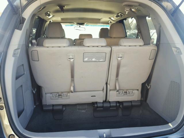 5FNRL5H62BB029895 - 2011 HONDA ODYSSEY EX GRAY photo 9