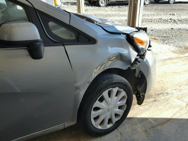 3N1CE2CP2EL387327 - 2014 NISSAN VERSA NOTE GRAY photo 9