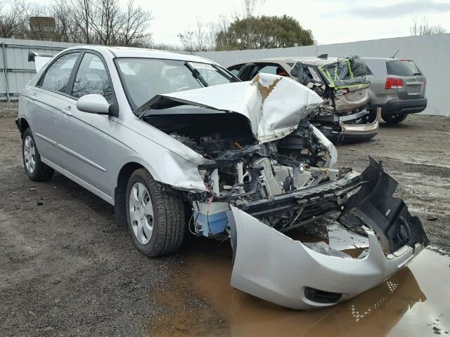 KNAFE222295599552 - 2009 KIA SPECTRA EX SILVER photo 1