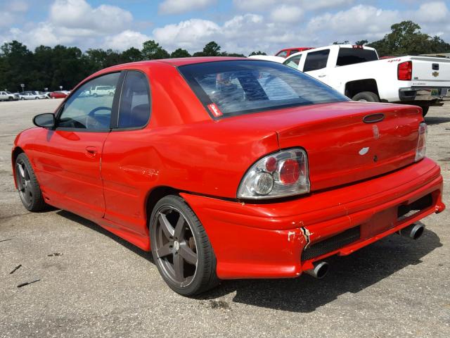 1B3ES42Y0WD620036 - 1998 DODGE NEON HIGHL RED photo 3