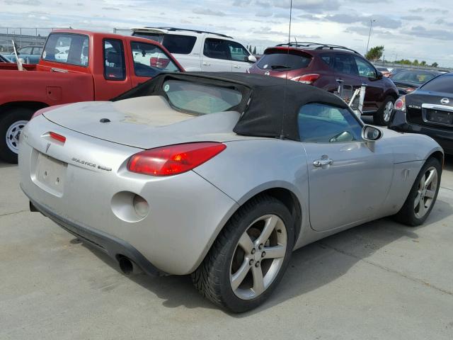 1G2MG35XX7Y131831 - 2007 PONTIAC SOLSTICE G SILVER photo 4