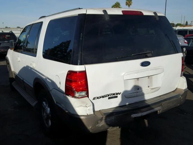 1FMFU17L23LC28620 - 2003 FORD EXPEDITION WHITE photo 3