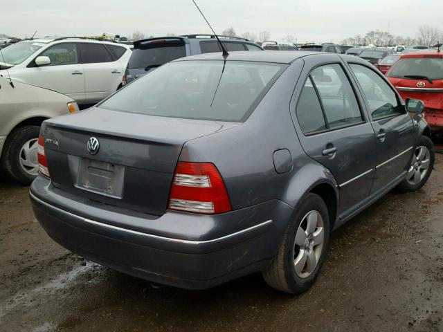 3VWSK69M35M069178 - 2005 VOLKSWAGEN JETTA GLS GRAY photo 4